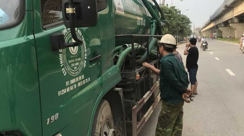 hút hầm cầu tại xã vĩnh ngọc