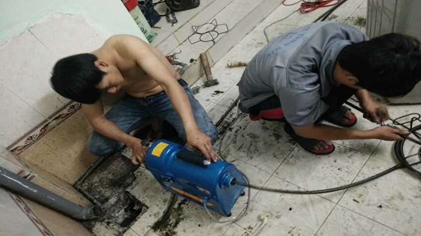 dịch vụ thông cống nghẹt tại khánh vĩnh
