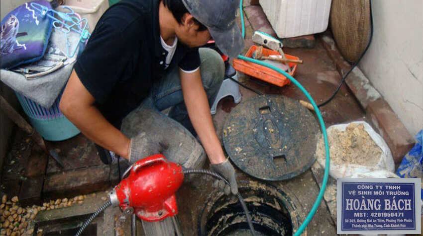 Thông tắc cống Diên Khánh