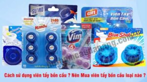 viên tẩy bồn cầu