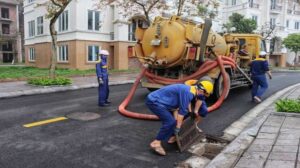nạo vét hố ga tại nha trang
