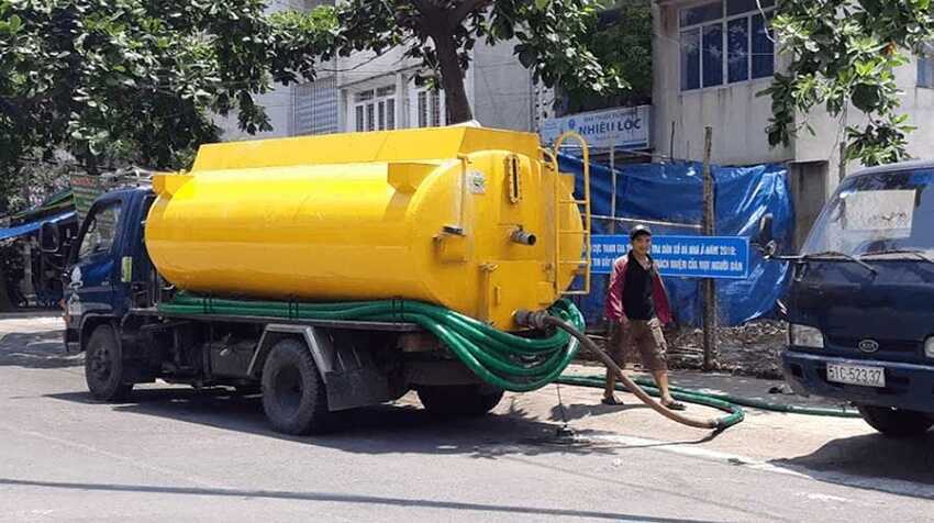 Hút hầm cầu Phan Rang