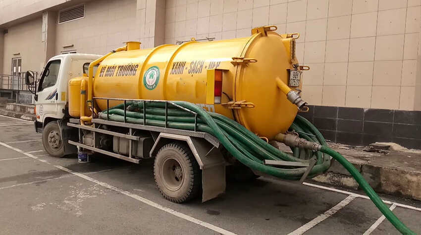 Hút bể phốt Mộc Hoá