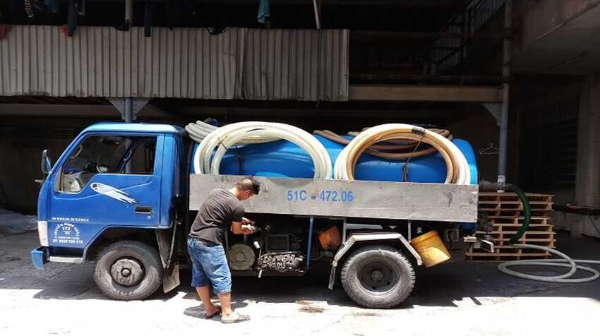 Hút hầm vệ sinh Bến Lứt