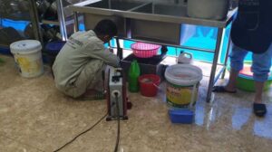 Thông bồn rửa chén bát TPHCM