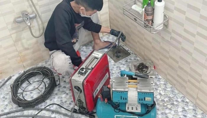 Thông cống nghẹt Cần Giuộc