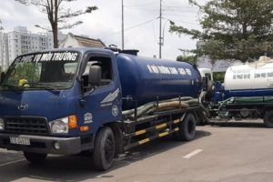 Hút bể phốt tại Đồng Triều