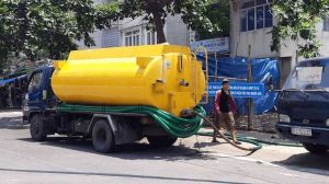Hút bể phốt tại Móng Cái