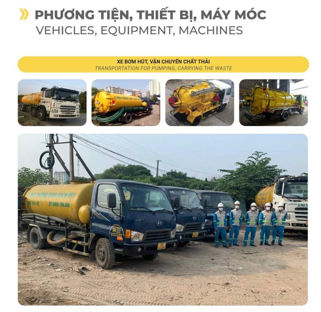 hút hầm cầu
